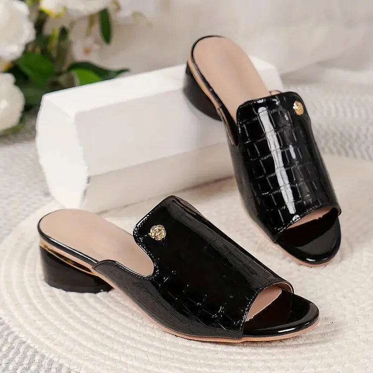 💟2024 Produse noi👠Elegant sandale cu toc gros pentru femei