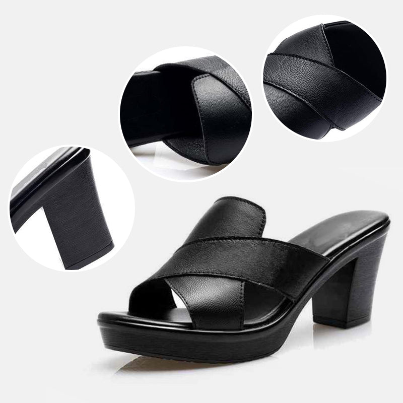 🎊Produse noi 40% off👡Sandale casual pentru femei cu toc gros