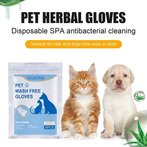 ✨Curățarea rapidă a corpului animalului🐶Mănuși Pet Clean Wash Free Gloves