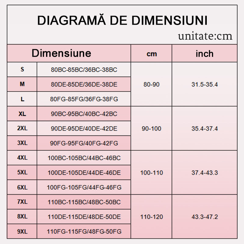 【✨Cumpără 1 și primește 1 gratuit】💗Închidere frontală plus dimensiunea lenjerie de corp