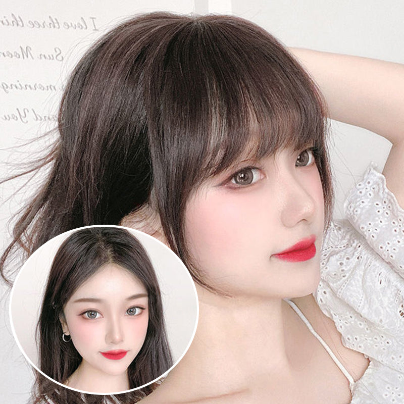 【✨Cadou perfect】💁‍♀️Wispy Bangs Extensii de păr bucată