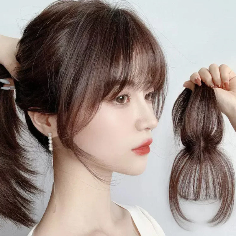 【✨Cadou perfect】💁‍♀️Wispy Bangs Extensii de păr bucată