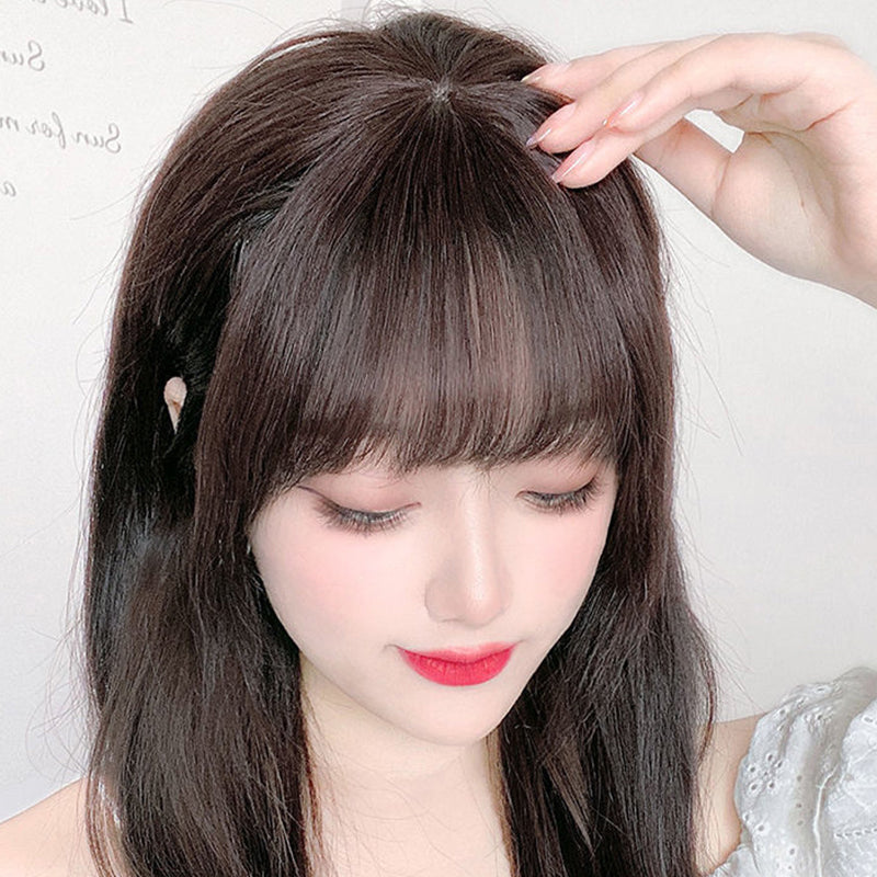 【✨Cadou perfect】💁‍♀️Wispy Bangs Extensii de păr bucată