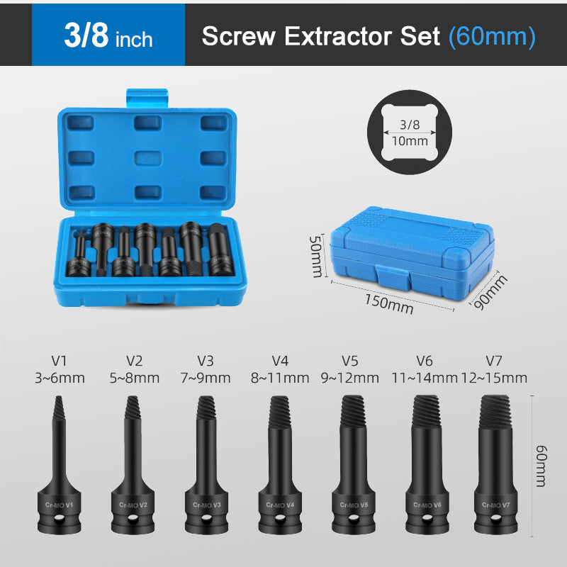 【✨Professional Grade】🛠️Set de extracție a șuruburilor deteriorate