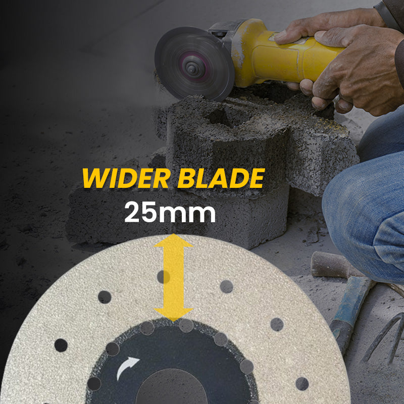 🔥Hot Sale 50% OFF🔥Poros Widened Cutting Blade pentru piatră ceramică