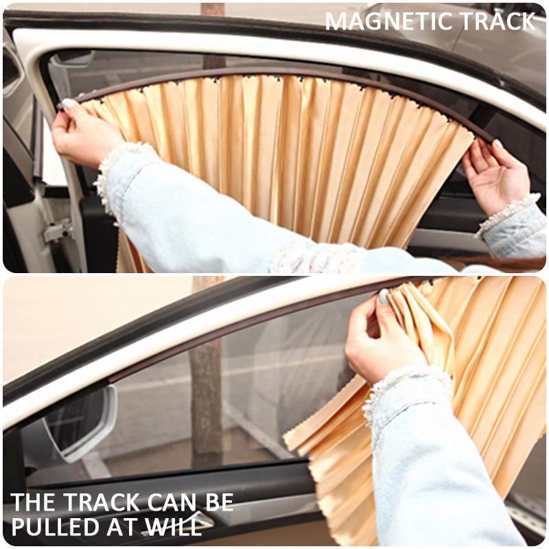 【☀️Blocarea radiațiilor UV】🚙Parasolar magnetic pentru mașină