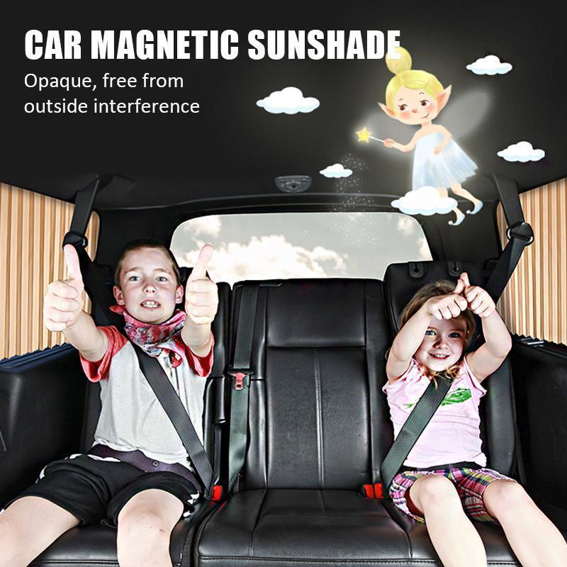 【☀️Blocarea radiațiilor UV】🚙Parasolar magnetic pentru mașină