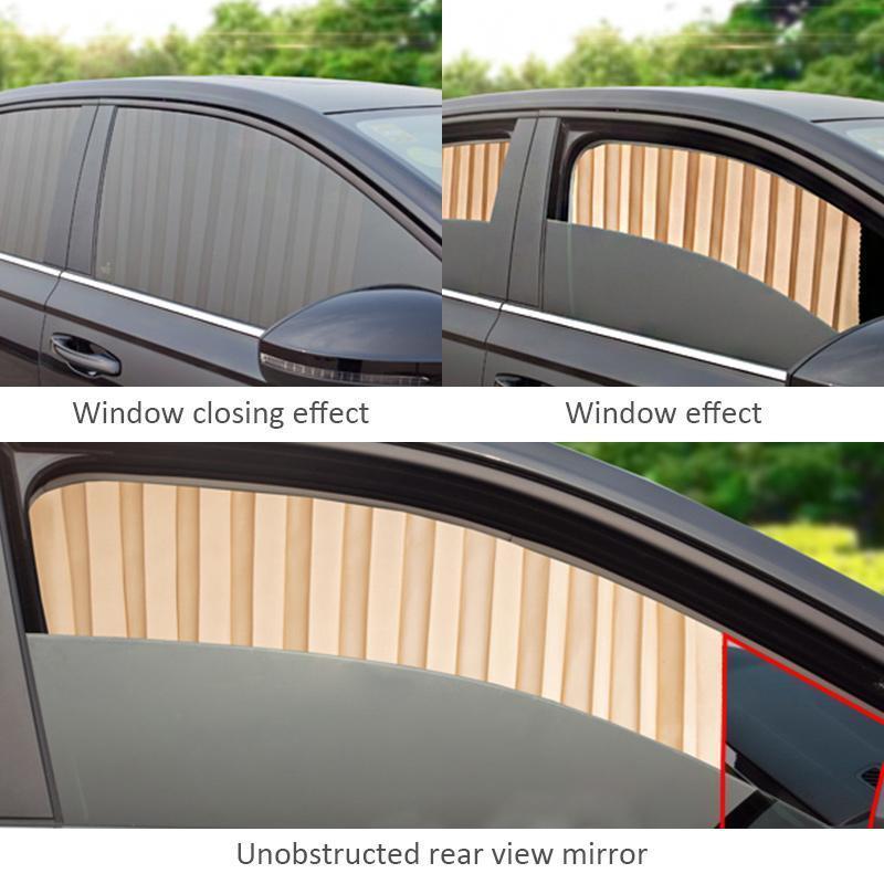 【☀️Blocarea radiațiilor UV】🚙Parasolar magnetic pentru mașină