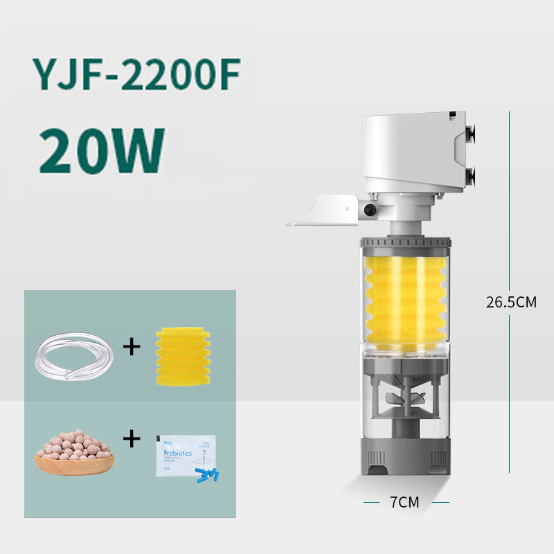 【💦Purificarea calității apei din acvariu】🐟Filtre electrice silențioase pentru acvarii