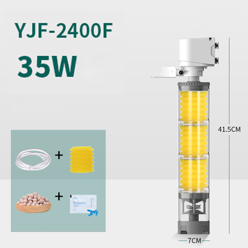 【💦Purificarea calității apei din acvariu】🐟Filtre electrice silențioase pentru acvarii