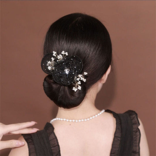 ✨Cumpărați 1 și primiți 1 gratuit🌸Floral hair bun pentru femei