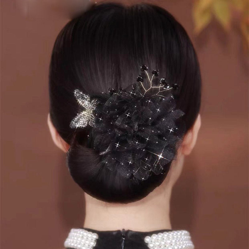 ✨Cumpărați 1 și primiți 1 gratuit🌸Floral hair bun pentru femei