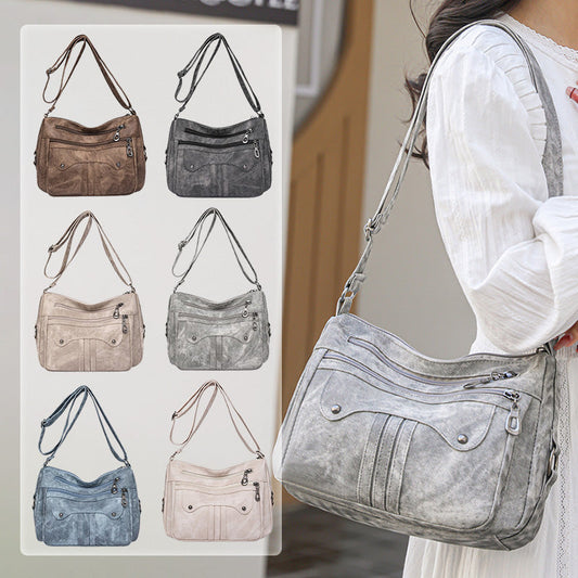 💖2024 Produse noi👜Retro capacitate mare umăr Crossbody Sac