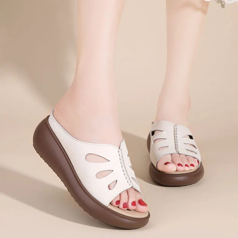 【💗2024 Produse noi】👡Femeii Elegant Hollow Out Papuci de casă