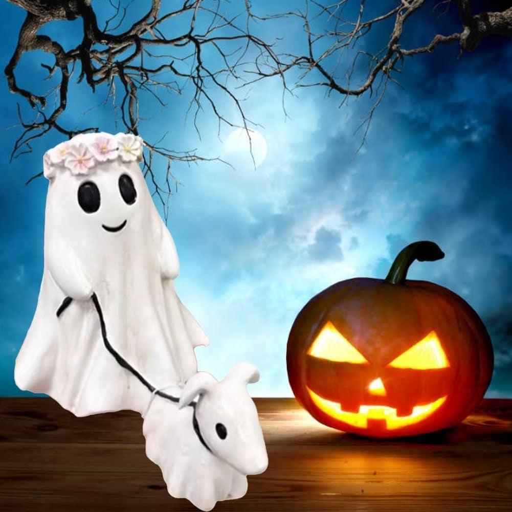 😍Decor super drăguț👻Ornament fantomă de Halloween