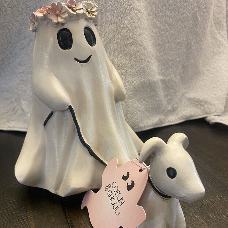 😍Decor super drăguț👻Ornament fantomă de Halloween