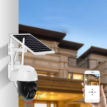 【☀️Nu este necesară nicio sursă de alimentare suplimentară】🎥Smart Wireless Solar Surveillance Camera