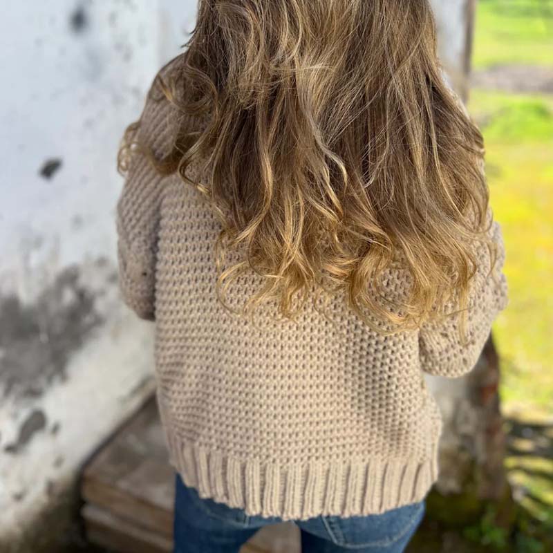 【✨2024 Produse noi】🌈Cardigan tricotat de culoare solidă