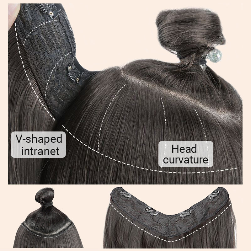 💞Clip în formă de U extensie de păr Hairpiece pentru femei