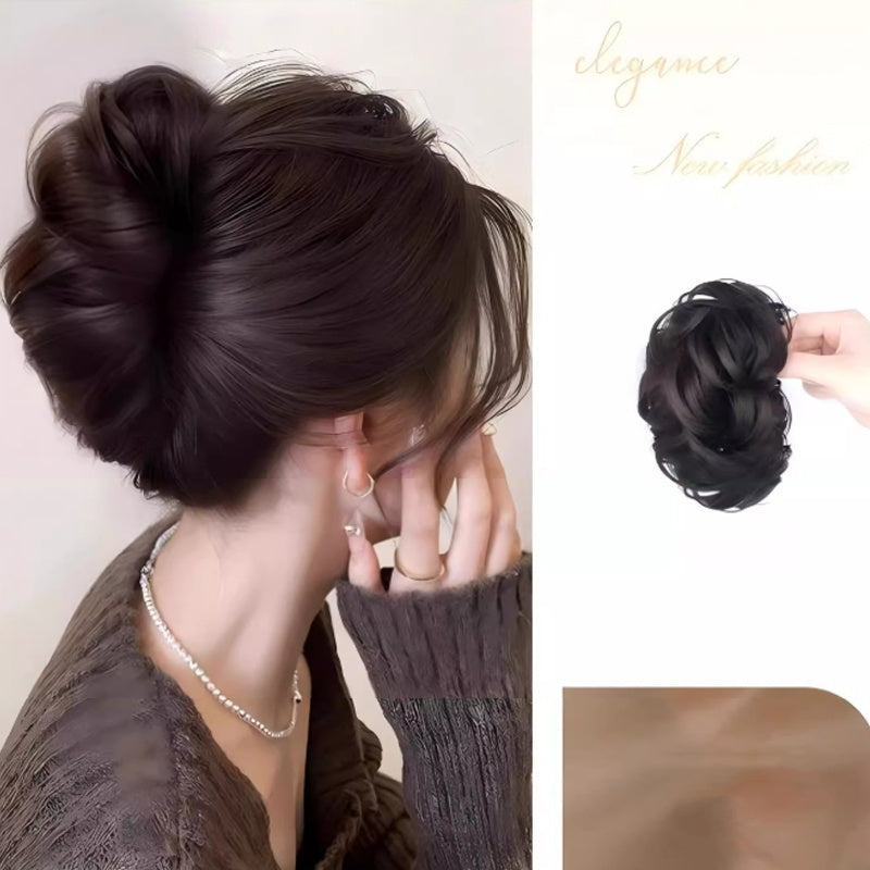 【✈️Plata la livrare】🥰Simulat Messy Bun Clips pentru păr