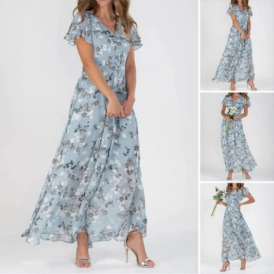 【M-3XL】👗Καλοκαιρινό φόρεμα με λουλούδια