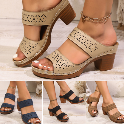 【EU 36-43】👡Sandale Wedge confortabile pentru femei