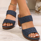【EU 36-43】👡Sandale Wedge confortabile pentru femei