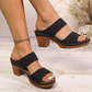 【EU 36-43】👡Sandale Wedge confortabile pentru femei