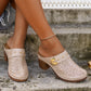 【EU 36-43】👠2025 Noi sandale cu toc gros