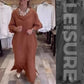 【M-4XL】💖Rochie maxi din bumbac de culoare solidă cu buzunare
