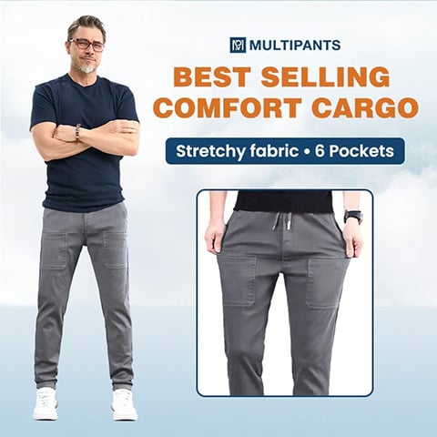 【S-4XL】 👖Pantaloni casual Ice Silk pentru bărbați