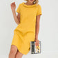 【S-3XL】🌿Rochie cu mânecă scurtă din bumbac și in