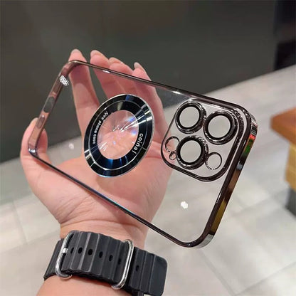 ⚡Διαφανής μαγνητική θήκη για τη σειρά iPhone 12-16
