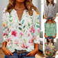 【S-4XL】🌹Γυναικείο casual μπλουζάκι με V λαιμόκοψη και τύπωμα