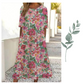 【S-4XL】🌺Καλοκαιρινό φόρεμα με floral print