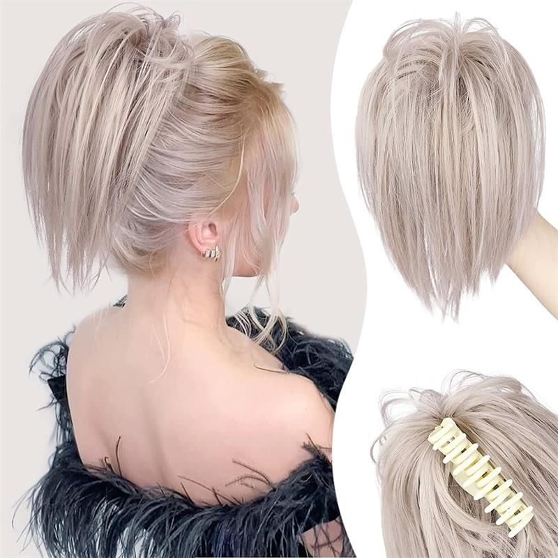 🥳Anul Nou de vânzare 40% off🔥Messy Ponytail Clip prelungește părul