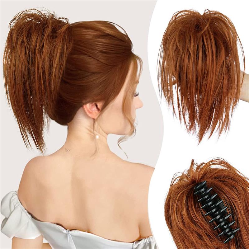 🥳Anul Nou de vânzare 40% off🔥Messy Ponytail Clip prelungește părul