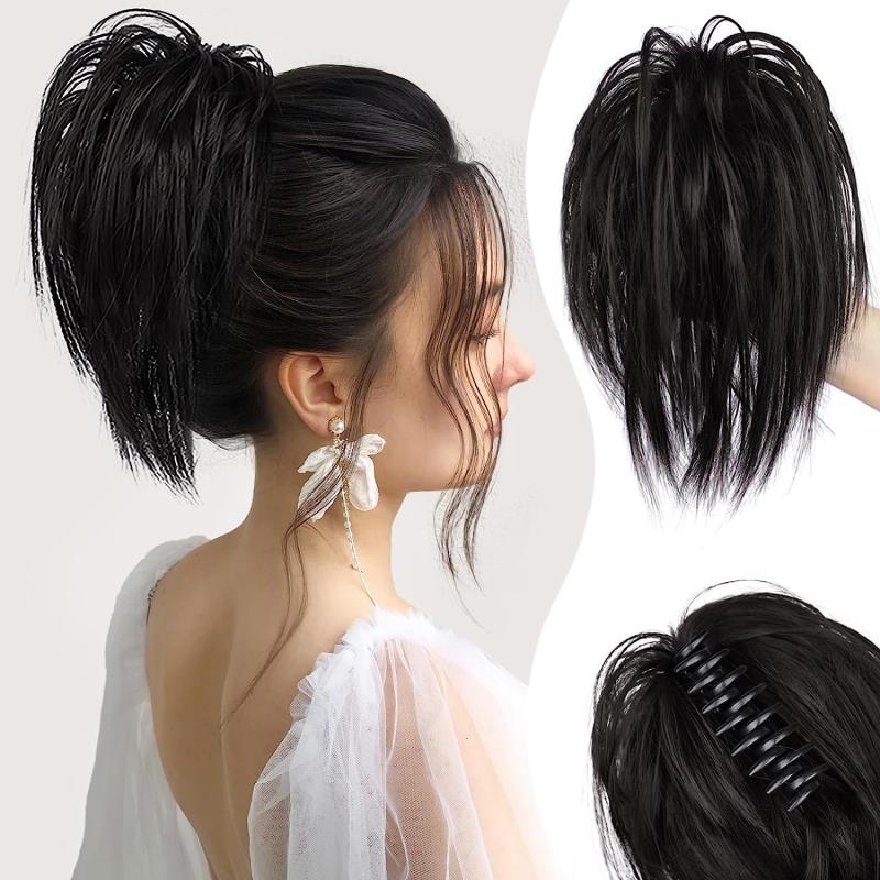 🥳Anul Nou de vânzare 40% off🔥Messy Ponytail Clip prelungește părul