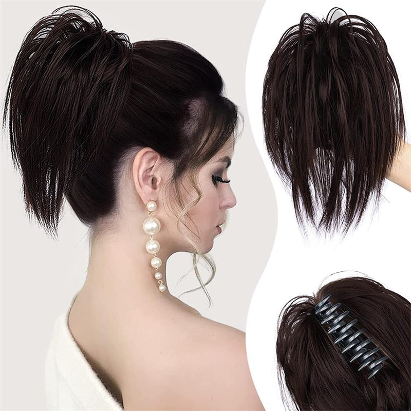 🥳Anul Nou de vânzare 40% off🔥Messy Ponytail Clip prelungește părul