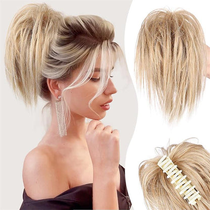 🥳Anul Nou de vânzare 40% off🔥Messy Ponytail Clip prelungește părul