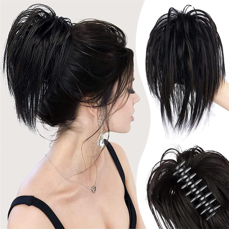 🥳Anul Nou de vânzare 40% off🔥Messy Ponytail Clip prelungește părul