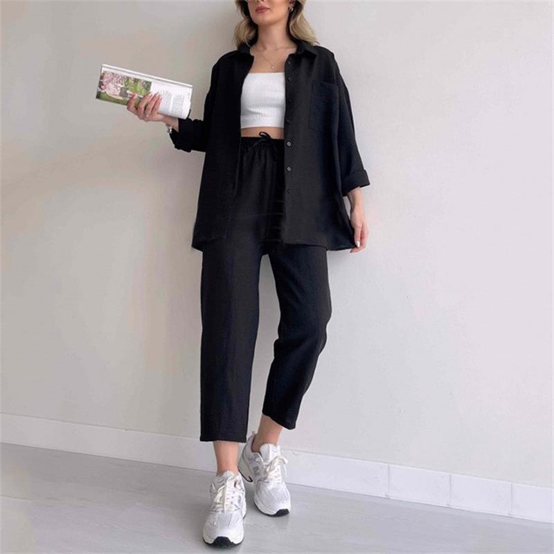 ✨Noutăți 40% off👚Set sport casual din două piese