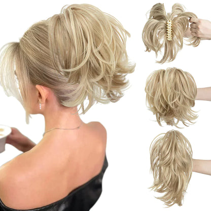 🥳Anul Nou de vânzare 40% off💖Stylable Ponytail Headpiece coadă de cal