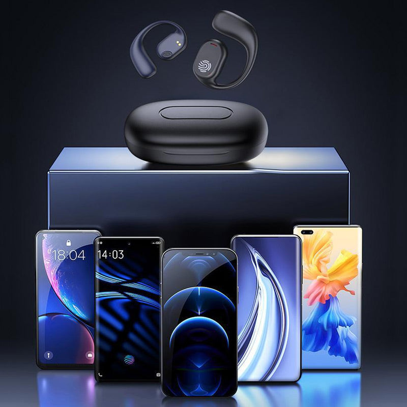 ✨Produse noi 40% off🎶Set cu cască Bluetooth cu sunet de înaltă calitate