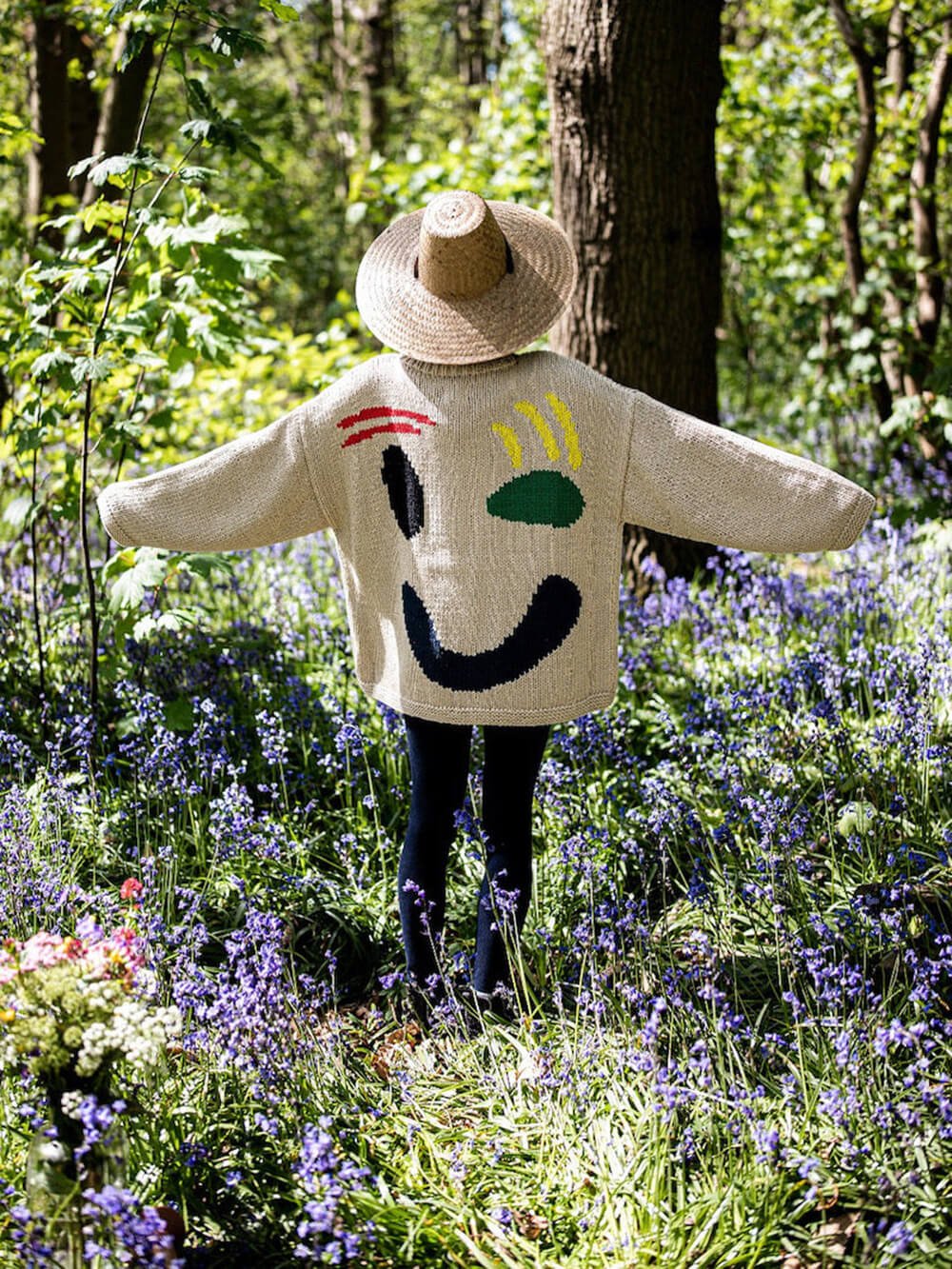 ✨Produse noi 40% off🌈Smiley knitted jumper