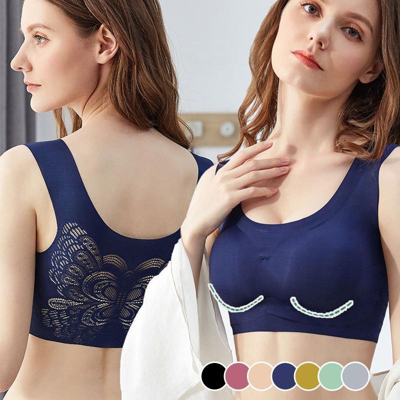 🔥Noua promoție 40% off💖Ultra-Thin Plus Dimensiune Ice Silk Comfort Bra