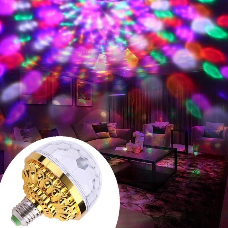 🔥Anul Nou de vânzare 40% off🌈Colorat rotativ rotativ rotativ Disco Ball Light