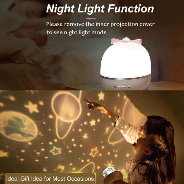 🌟Vânzare de iarnă 40% off🌌360 Rotation Starry Sky Projector