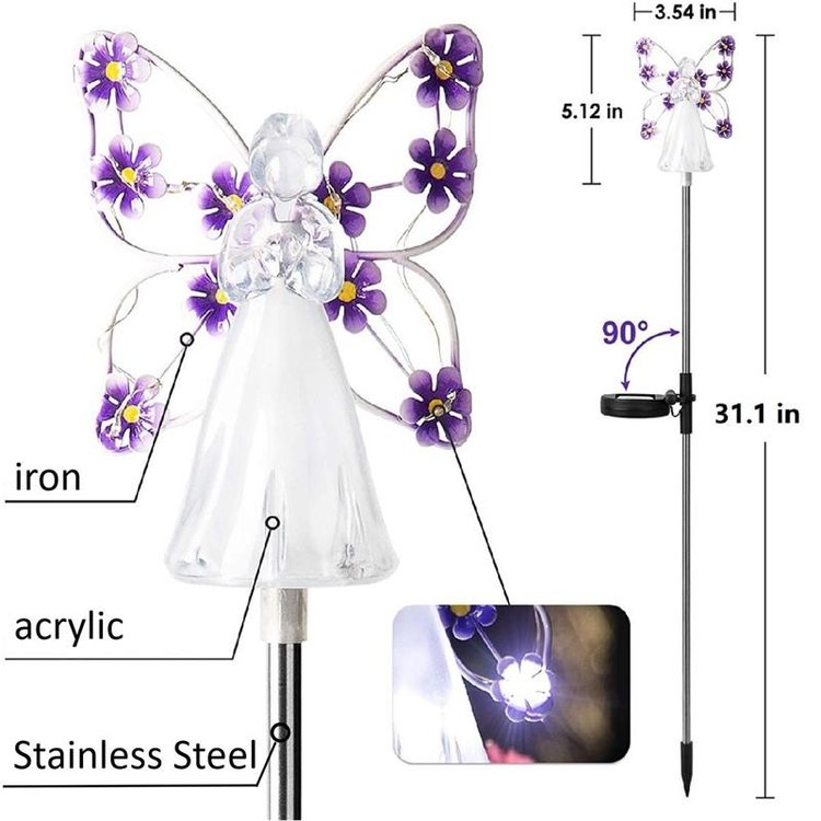 👼Rezistent la apă Solar Angel Garden Light