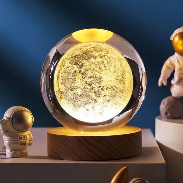 🔥Vânzare de iarnă 40% off🌌Ornament cu glob de cristal 3D